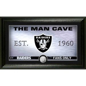 Raiders "Man Cave" Panoramic Photo